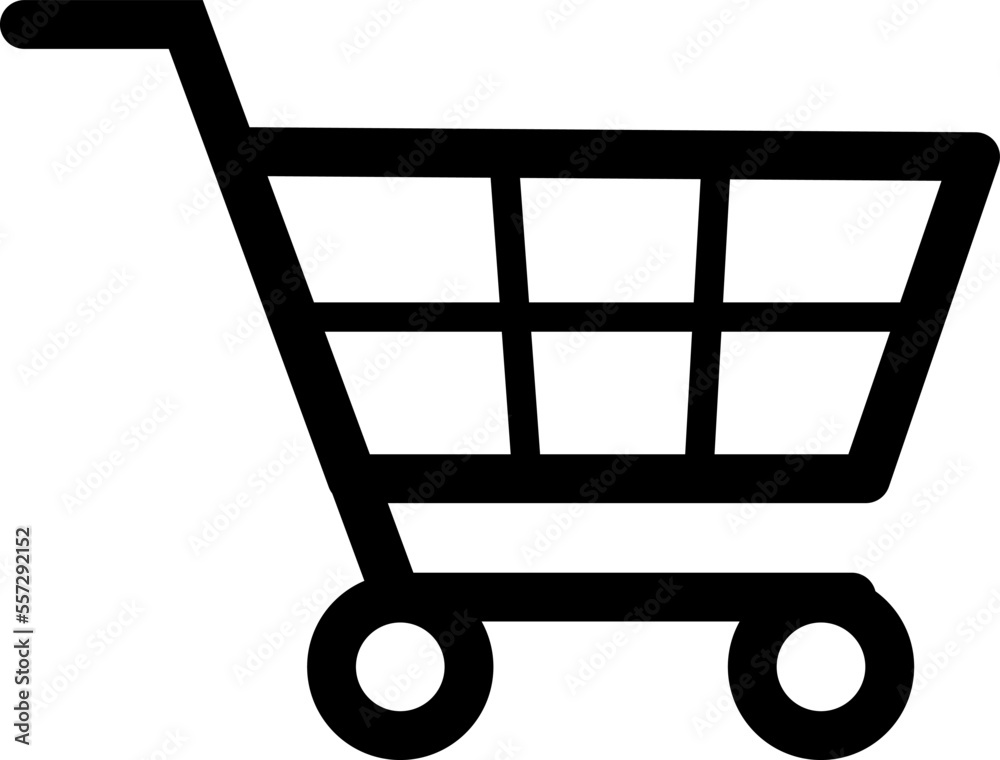 Logo or button Shopping cart, black basic minimalist buy cart Logo or button Shopping cart, black basic minimalist buy cart