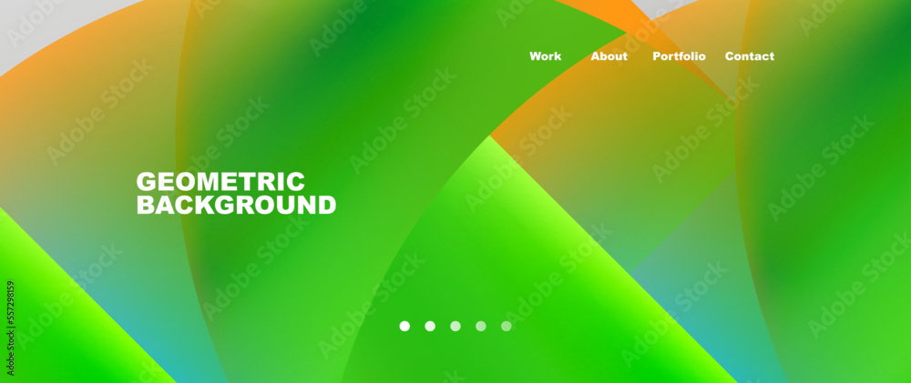 Circles and round elements abstract background design for wallpaper