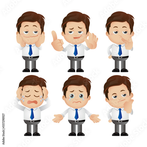 Cute Set - Set of business character