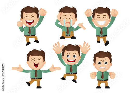 Cute Set - Set of business people