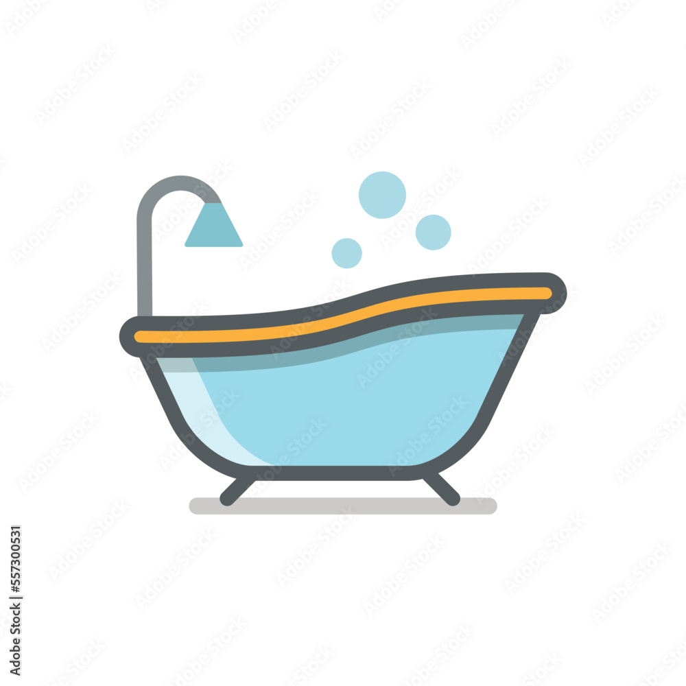 bathtub icon design vector template bathtub icon design vector template