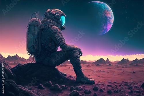 The Loneliest Astronaut. Generative AI