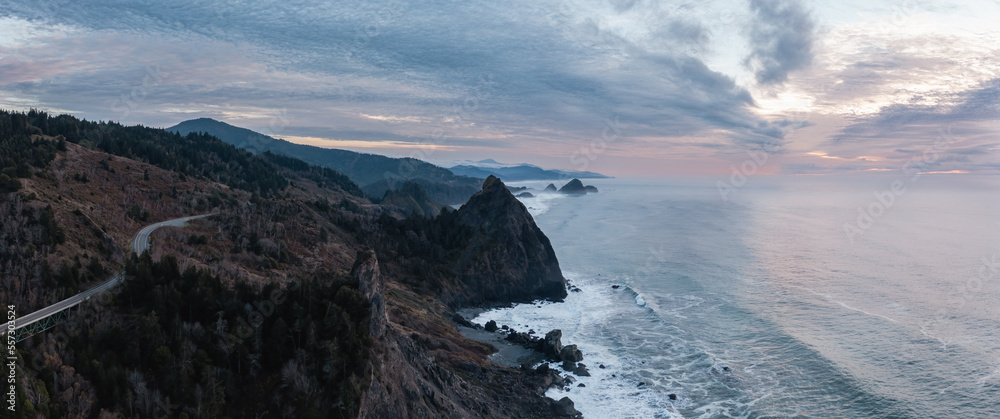 Pacific Coast Highway in Southern Oregon.