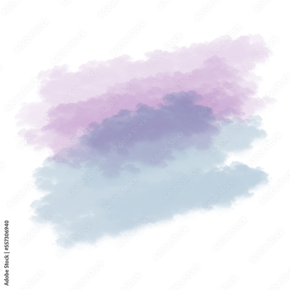 Fototapeta premium Soft watercolor splash stain background