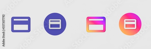 Credit card isolated on background, sign, icon, symbol, 3d rendering. Free Download Credit card isolated on background, sign, icon, symbol, 3d rendering. - GFXLoad
