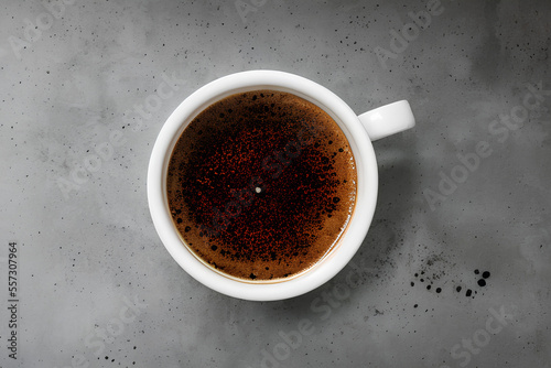 Generative AI digital art of a coffe cup minimalist