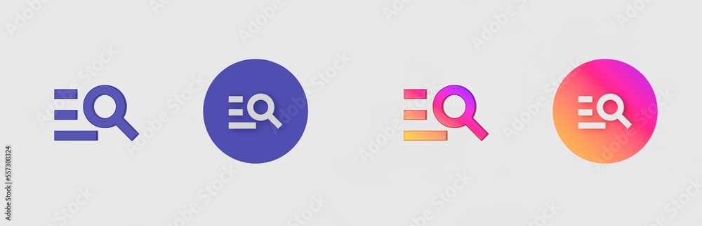 Computer, Globe, Search, Magnify isolated on background, sign, icon, symbol, 3d rendering. Computer, Globe, Search, Magnify isolated on background, sign, icon, symbol, 3d rendering.