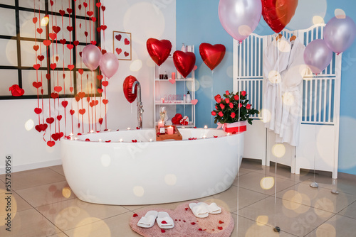 Interior of beautiful bathr...