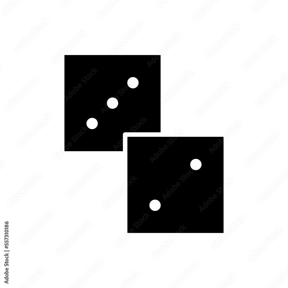 dices glyph icon dices glyph icon
