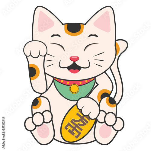 asian lucky cat - waving cat - luck
