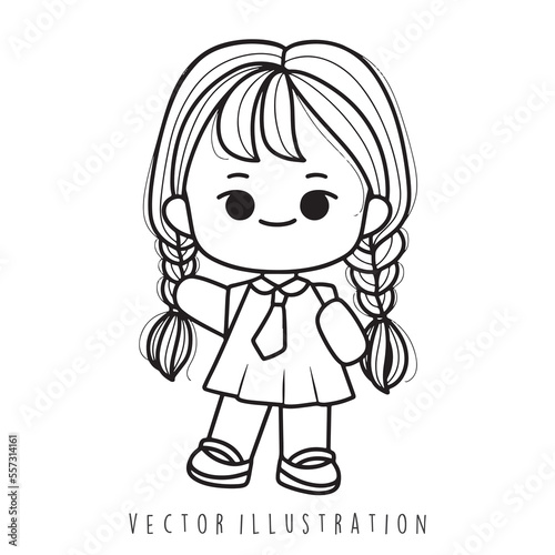 gril student