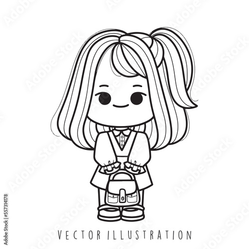 gril student
