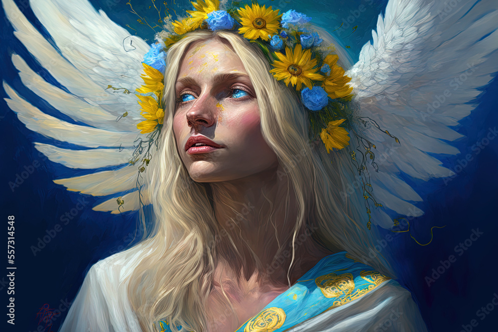 ukrainian angel  Shutterstock