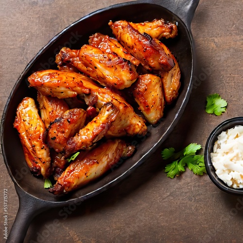 grilled chicken wings