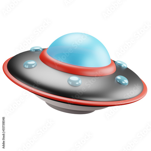 spaceship and ufo