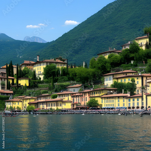 Historical sites Lake Como Italy  © Floor