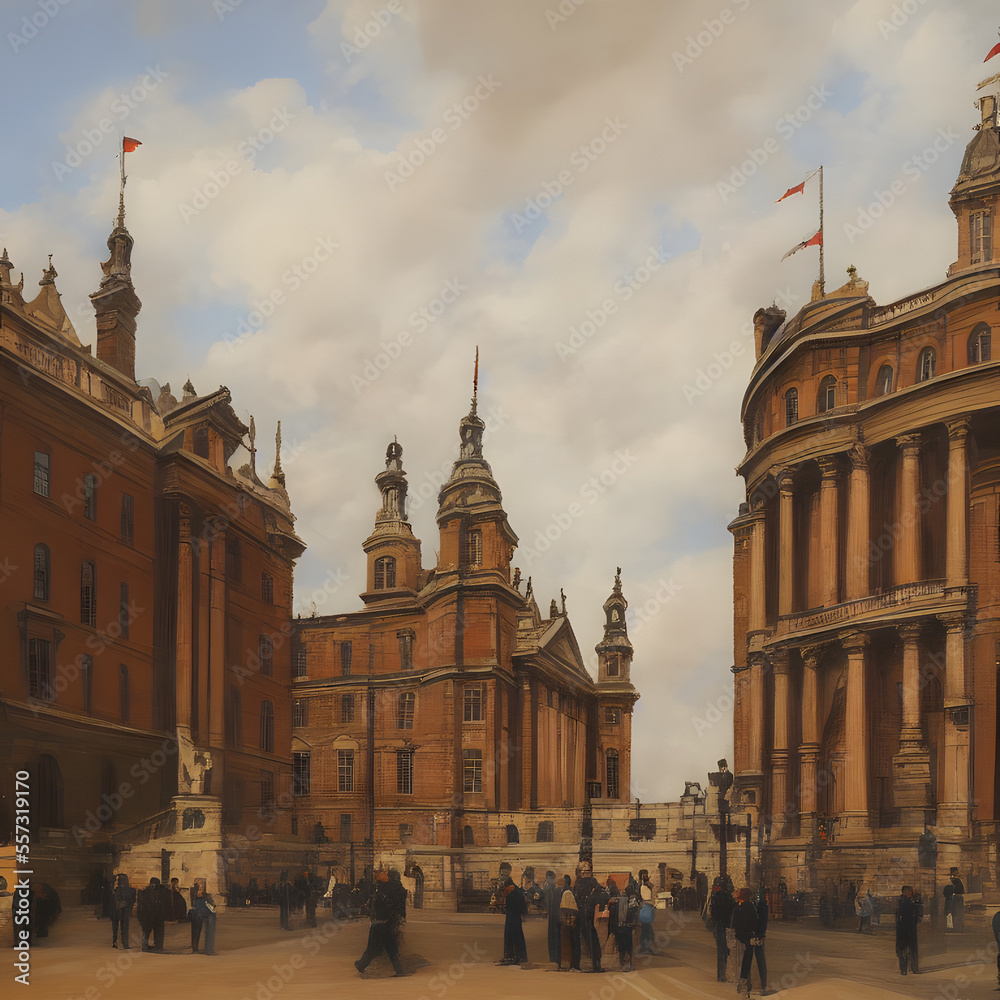Cultural attractions London England painting 