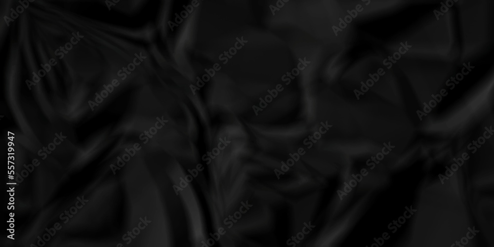 Dark Black facbric paper backdrop crumpled texture. dark black textured crumpled black paper background. panorama black paper texture background, crumpled pattern. Dark Black facbric paper backdrop crumpled texture. dark black textured crumpled black paper background. panorama black paper texture background, crumpled pattern.