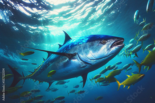 Yellowfin Tuna - Generative AI © Ai Inspire