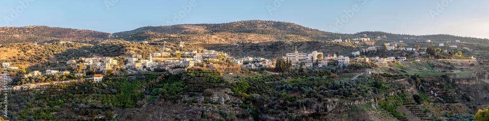 قرية راجب والوادي الصافي- الاردن- Rajeb village and the pure valley - Jordan