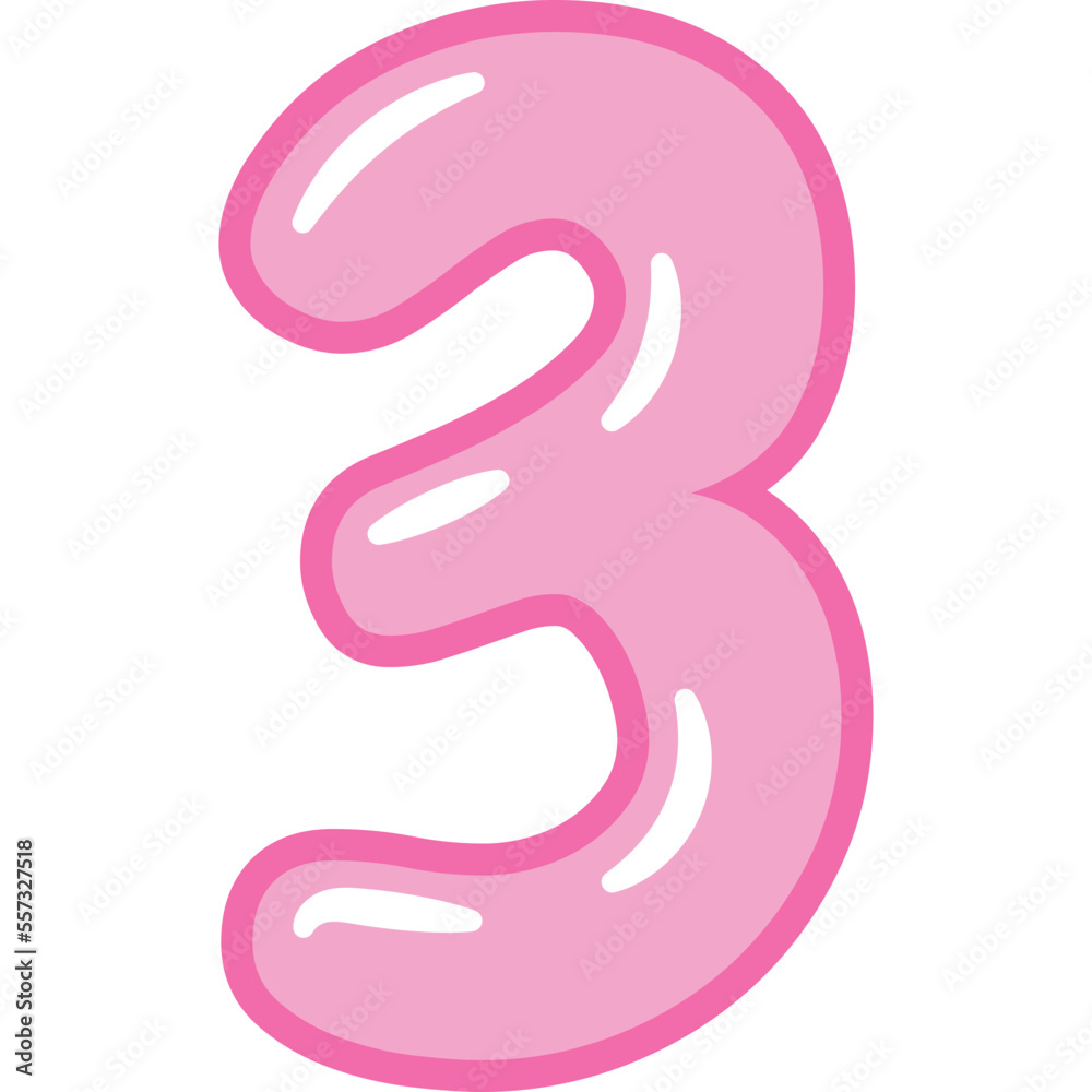 Bubble Gum Numbers (3) Bubble Gum Numbers (3)