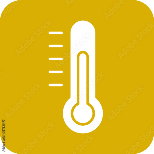 Thermometer Icon Style