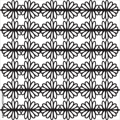Vector, Image of leaf arrangement background pattern, in black and white, on a transparent background