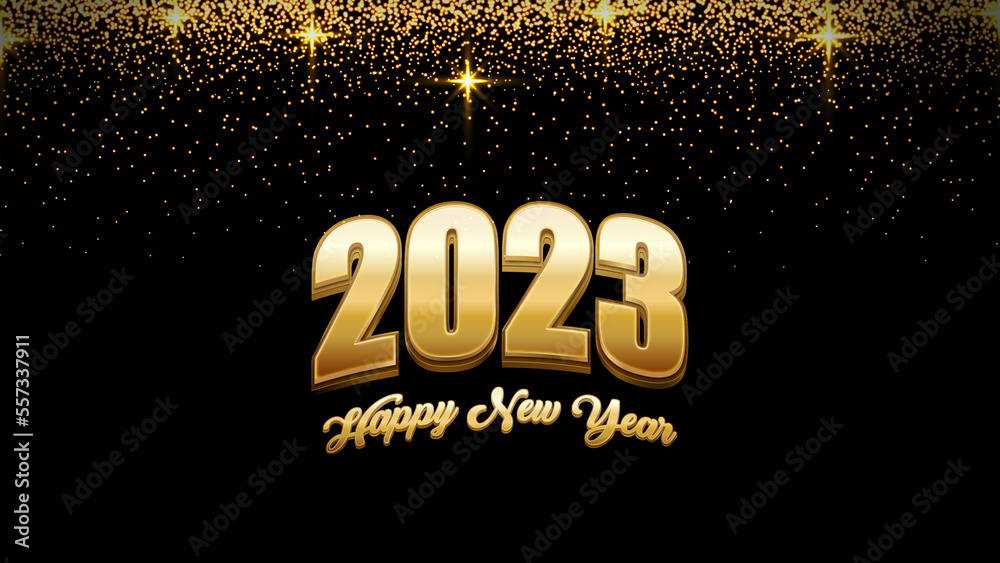 2023 happy new year backgorund