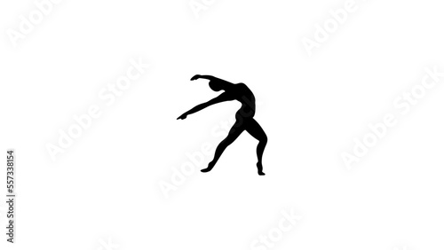 gymnast silhouette