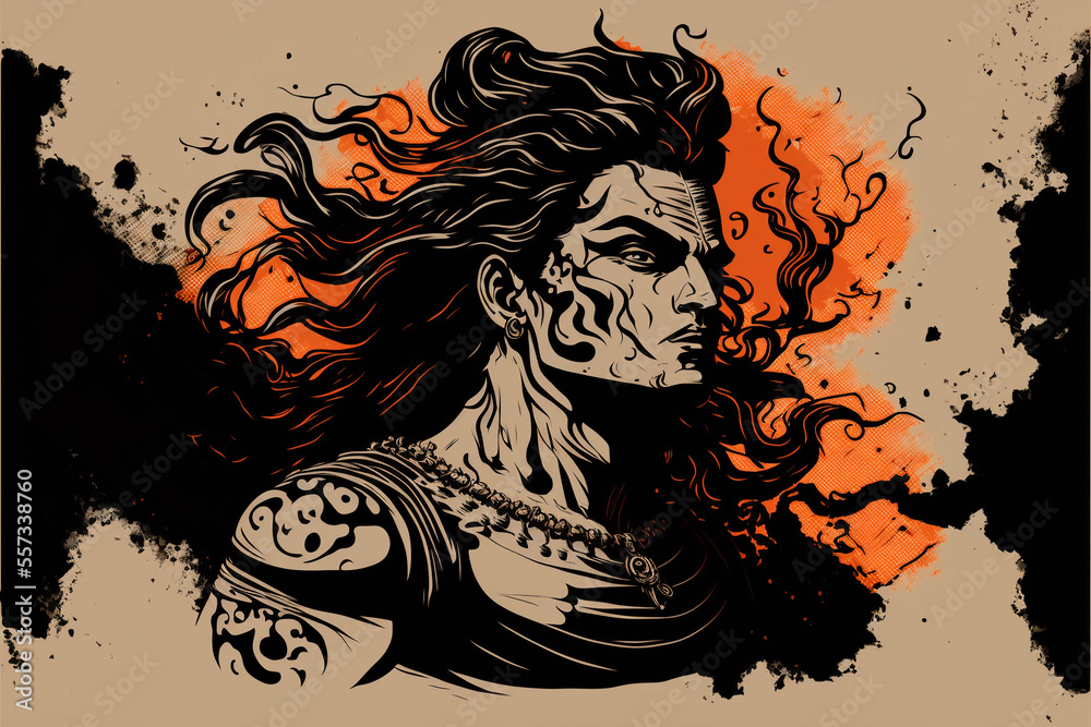 Lord Shiva, Mahadeva or Hara wallpaper or background. One of the main gods of Hinduism