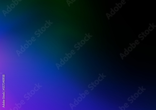 Dark Multicolor, Rainbow vector blurred background.