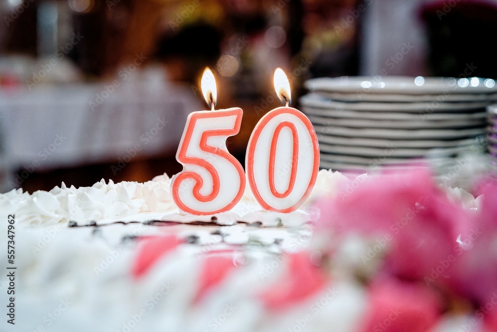 50 urodziny - obrazy, fototapety, plakaty 