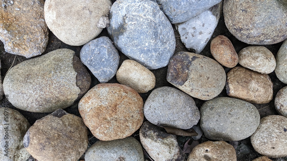 round stone gravel texture for background, natural pebble texture round stone gravel texture for background, natural pebble texture