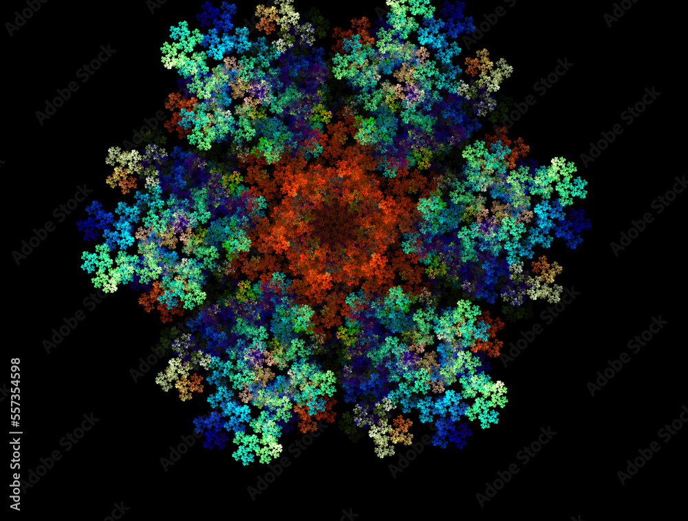 Imaginatory fractal abstract background Image Imaginatory fractal abstract background Image
