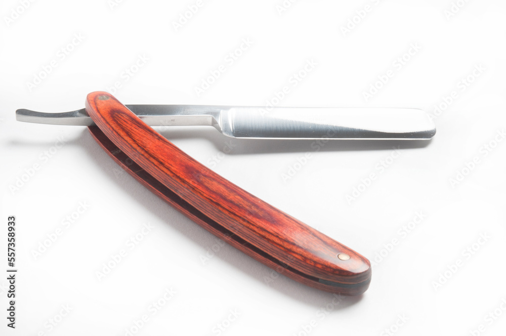 classic barber shaving razor isolated classic barber shaving razor isolated