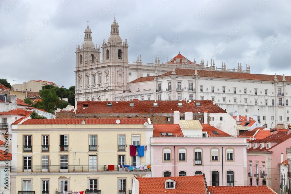Cityscape of Lisbon Portugal