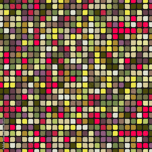Color checkered squares background abstract illustration
