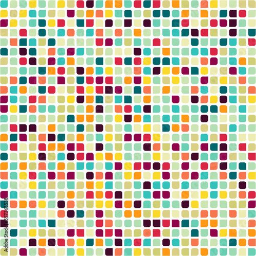 Color checkered squares background abstract illustration