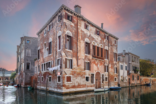 house located very close to the Madonna dell Orto  in the sestiere of Cannaregio  Venice  Italy