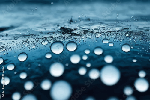 plashing water drops after plop close-up of movement