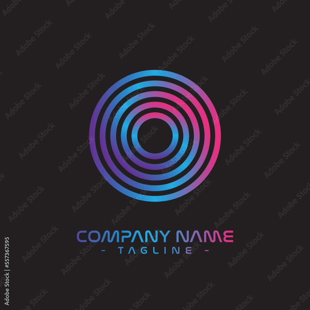 abstract vector logo