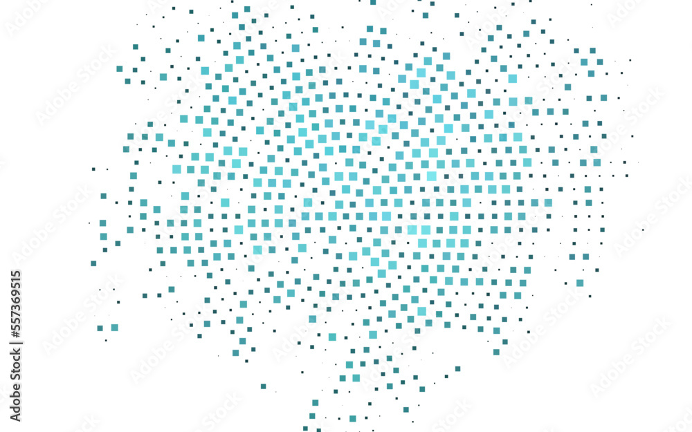 Dark BLUE vector cover in polygonal style.