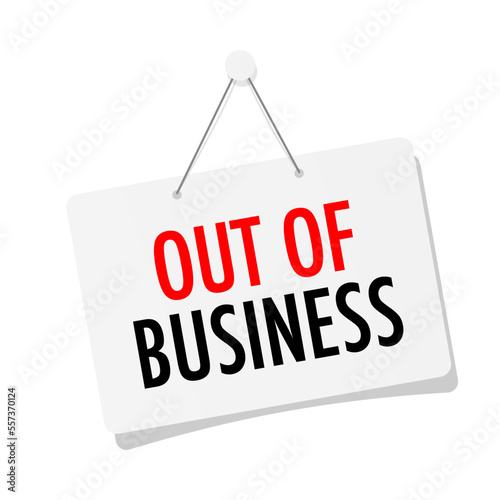 Out of business