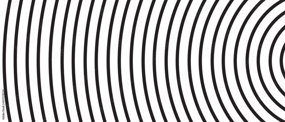 Circle lines pattern on white background. Circle lines pattern for backdrop, brochure, wallpaper template. Realistic lines with repeat circles texture. Simple geometric background, vector illustration Circle lines pattern on white background. Circle lines pattern for backdrop, brochure, wallpaper template. Realistic lines with repeat circles texture. Simple geometric background, vector illustration
