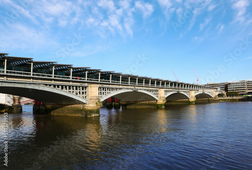 Arches of Blackfriar's Railway Bridge, London