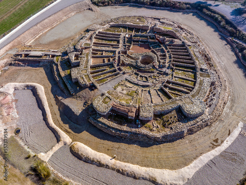 Vilars Fortress in Arbeca, Lleida Spain Iberian settlement 775 BC-300 BC