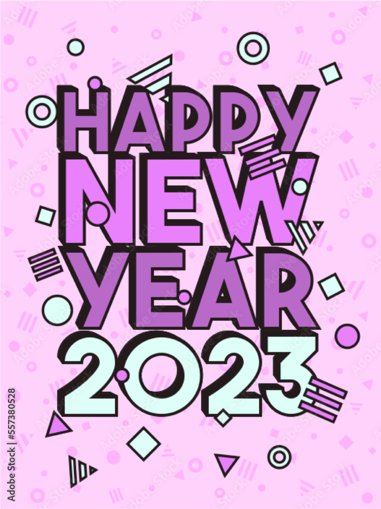 Vector New Year Design Template