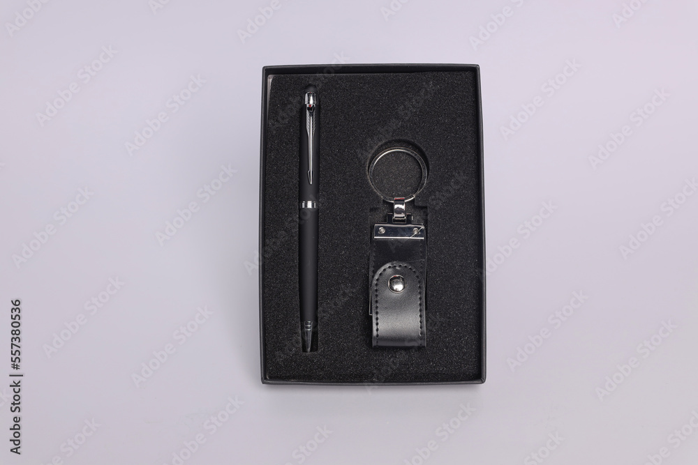Customized corporate gift box mock up Customized corporate gift box mock up