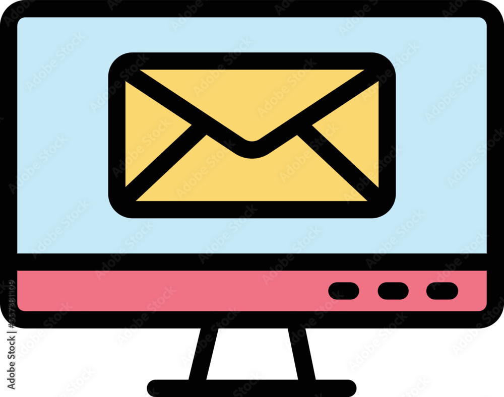Mail Vector Icon Design Illustration Mail Vector Icon Design Illustration