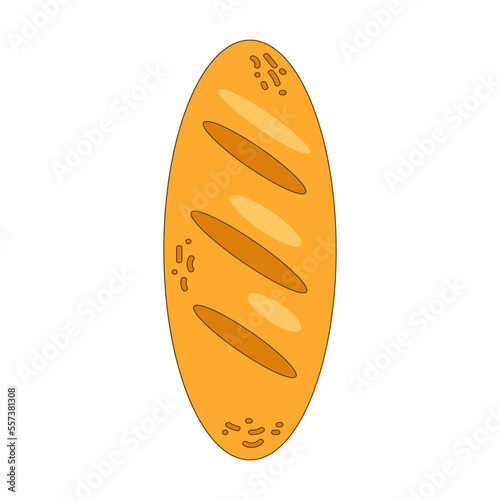 Cartoon illustration of bre...